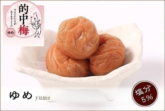 紀州南高梅「ゆめ」梅干し(減塩)