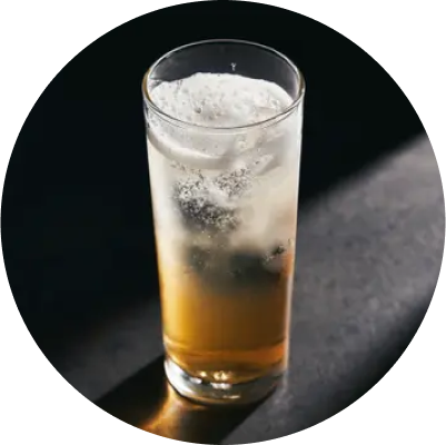 梅酒のソーダ割